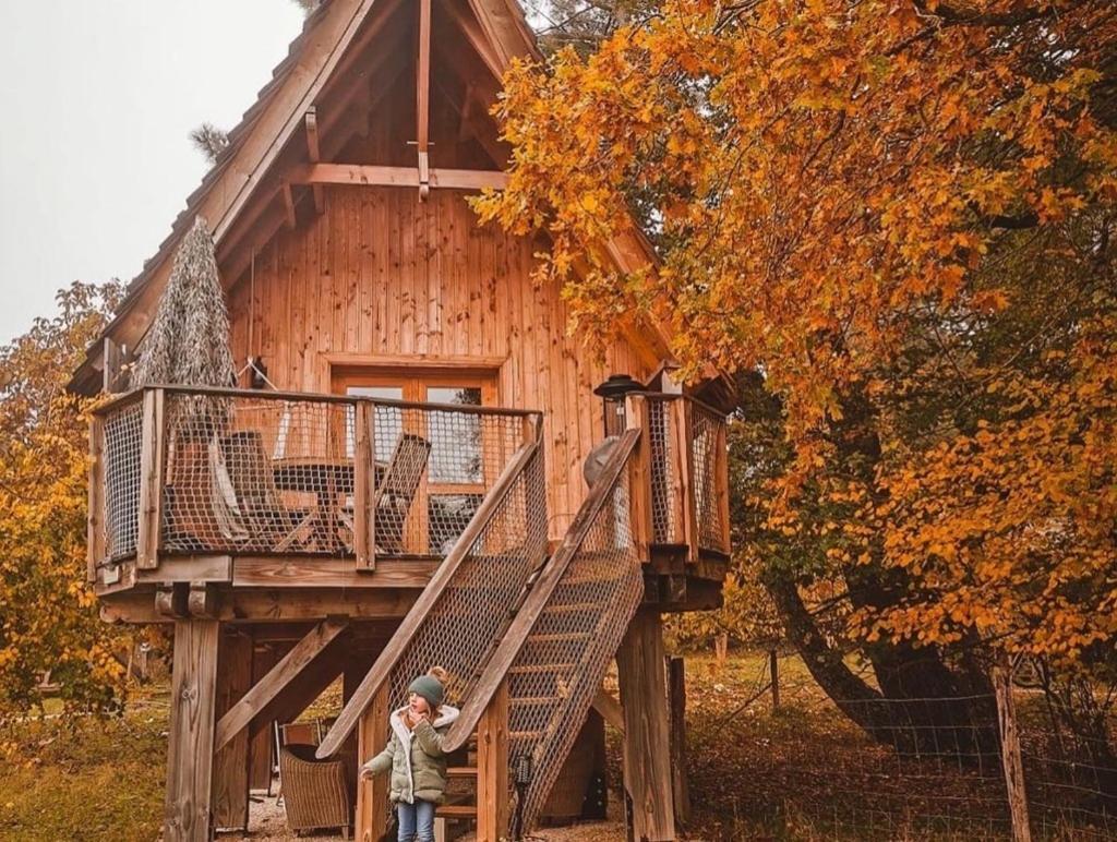Ecolodge Beauregard 特雷尼 外观 照片